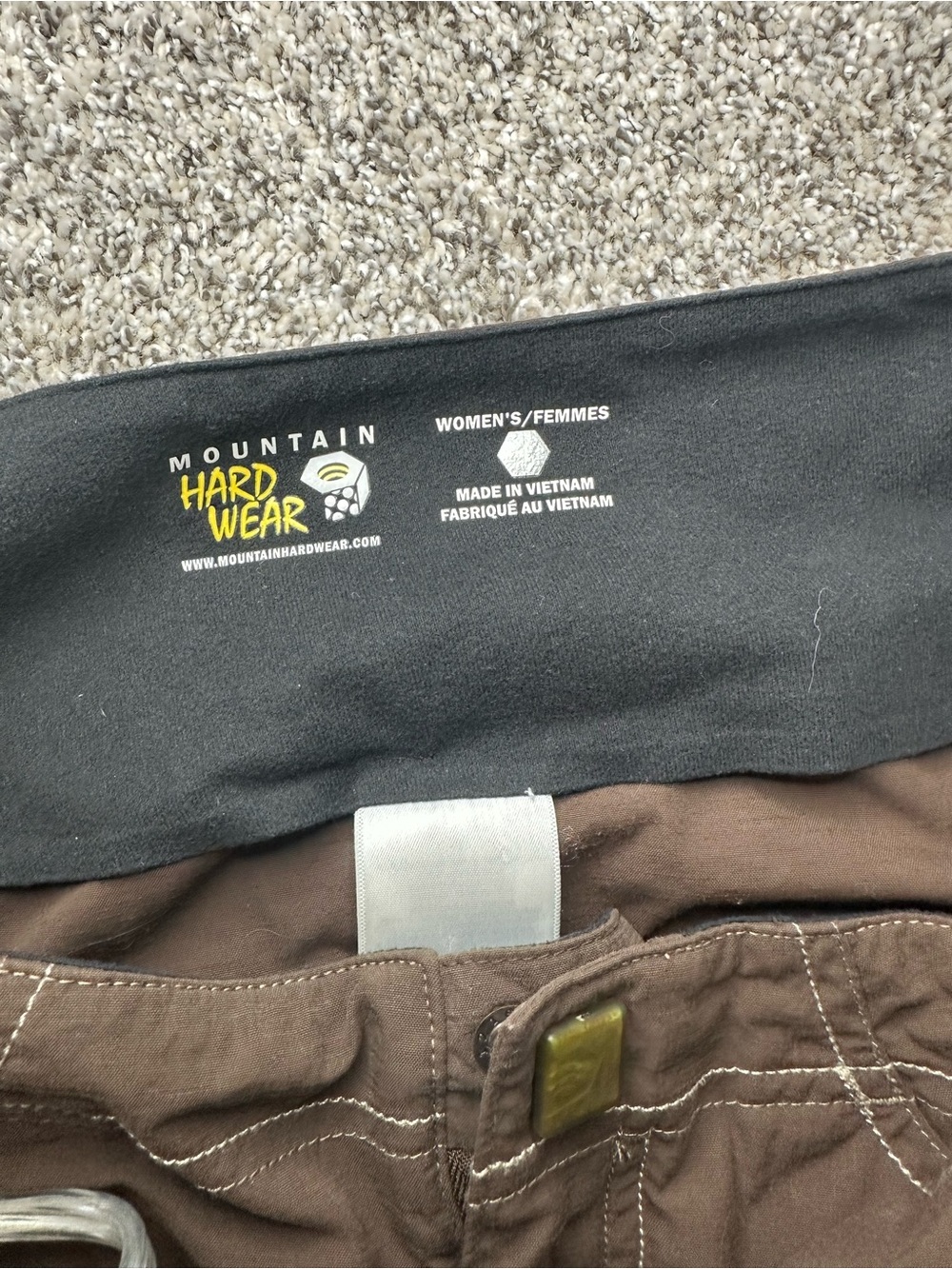 Mountain Hardwear Brown Cargo Pocket Skirt - Picture 9 of 11
